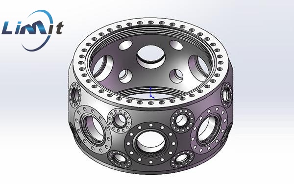 Polyhedral cavity-2CF150+8CF35+16CF16