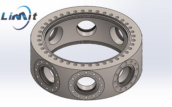 Polyhedral cavity-2CF150+8CF35