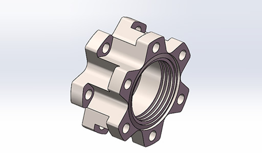 CF，Double sided Flange